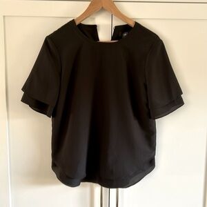 Club Monaco Short Sleeve Blouse Shell Size XS